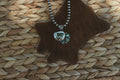 Ceramic Calf + Sonoran Gold Pendant
