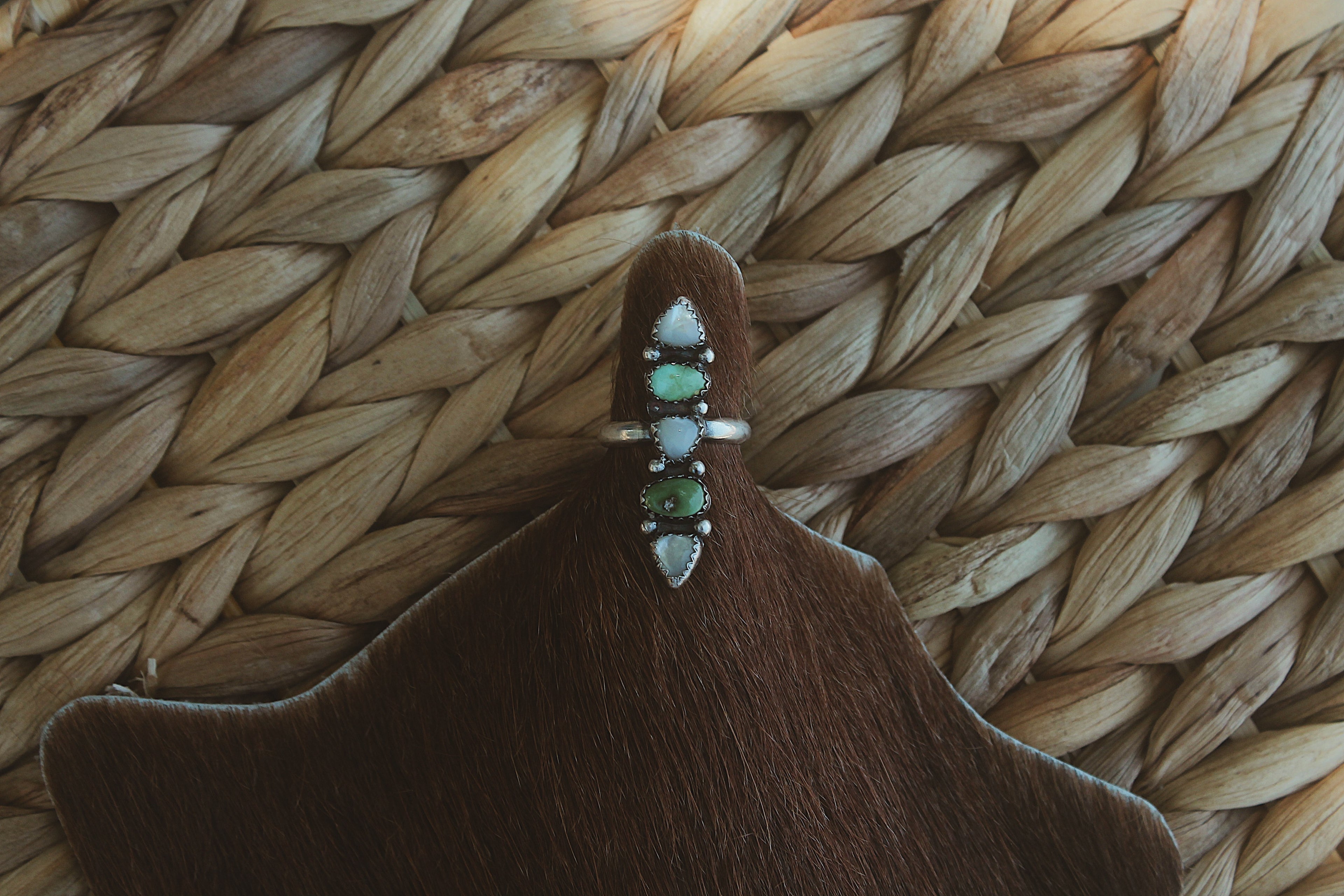 Verde Valley + Mother of Pearl Ring